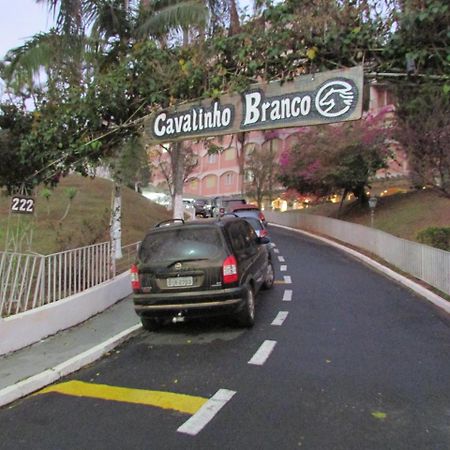 Flat No Apart-Hotel Cavalinho Branco Com Piscina Aquecida 1D8 Águas de Lindóia Bagian luar foto